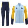 Real Madrid Ensemble Vestes d'Entraînement 2024-25 Grise Real Madrid Ensemble Vestes d'Entraînement 2024-25 Grise